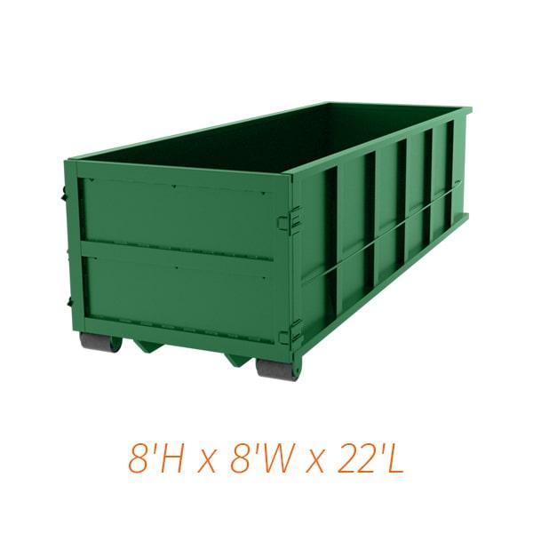 you can cancel a forty yard dumpster rental; however, you may be subject to cancellation fees depending on the company’s policies